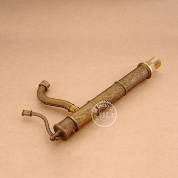 Ping BAKALA Palube namontované antique brass jeden rukoväť starožitné medi povodí kohútikov Mixter GZ8001