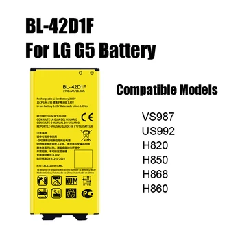 PINZHENG Telefón Batéria Pre LG G3 G4 G5 V10 V20 Batéria BL-51YF BL-53YH BL-42D1F BL-44E1F BL-45B1F Batérie