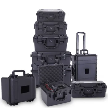 Plastové ToolBox Prenosné, Nepremokavé Bezpečnostná Ochrana Tool Box Shockproof Zariadenia Nástroja Case Nástroj Prípade