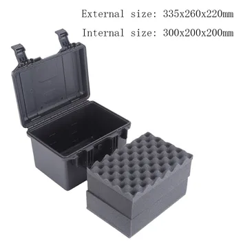 Plastové ToolBox Prenosné, Nepremokavé Bezpečnostná Ochrana Tool Box Shockproof Zariadenia Nástroja Case Nástroj Prípade