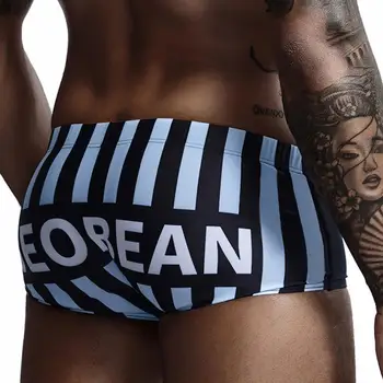 Plavky Mužov Sexy plavky, Priestor Chodiť 2019 sunga, mužské plavky prekladané plávať Boxer Športové Šortky Bañador hombre pantalones