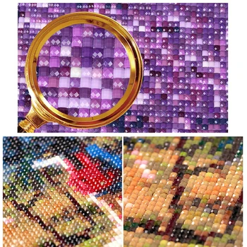 Plnej Námestie DIY 5D Diamond Maľby zvierat klokan Cross Stitch Diamond Vyšívanie Vzorov kamienkami Diamond Mozaiky XY1