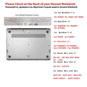 Plné Telo Prenosný obal Prípadoch pre Huawei Honor MagicBook 14 15/Matebook D15 MateBook D 14 Prípade Matebook 13 14 X Pro 13.9