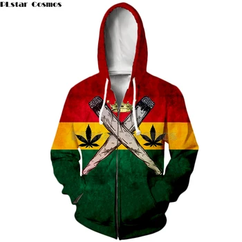 PLstar Vesmíru Značky Tlač 3d oblečenie Bob Marley Módne hoodies Harajuku štýl žltá Mikina burín Pánske Dámske Mikiny-3