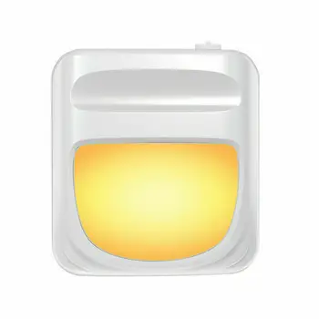 Plug-in Súmraku do Úsvitu Senzor LED Nočné Svetlo Predsieň, Detská Kúpeľňa Schody Lampa USA, UK, EÚ Plug Studený/ Teplý/ Prírodná Biela