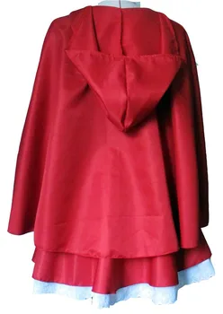Plus Veľkosť S-6XL Dospelých Little Red Riding Hood Kostým Ženy Halloween Christmas Party Cosplay Maškarný Vysokej Kvality