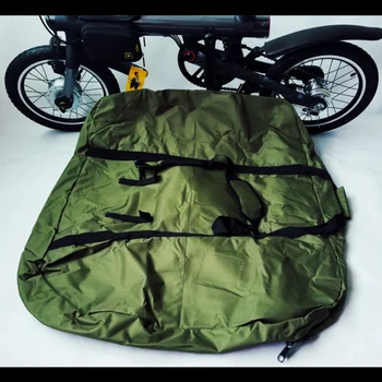 Plátené tašky pre Xiao Mijia MI Qicycle EF1 Elektrický Skúter Skladovanie Buggy Vykonávať Ruky Tašku Batoh pre Skladací Elektrický E-Bike