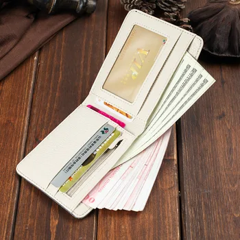 Plátno Peňaženky, pánske Krátke Ultra-Tenké Zip Kožené Peňaženky Módne Peňaženka Peňaženky