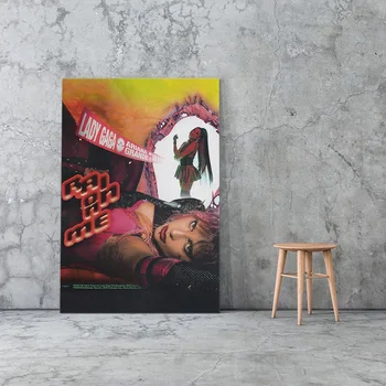 Plátno, Vytlačí Obrazy Lady Gaga Ariana Grande Múr Umenia Plagátu Modulárny Obrázky Dážď Na Mňa Obývacia Izba Moderného Domova