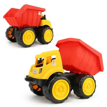 Pláž veľké hrubé inžinierstva autíčka deti dump truck bager pláži zaťaženie pôdy vysokozdvižný vozík odolný drop chlapec model hračka gif