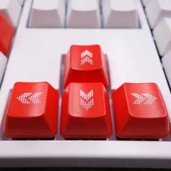 Podsvietený Keycaps Šípku/smerové klávesy Cherry MX klávesa Caps Pre MX Prepínače Podsvietený Mechanical Gaming Keyboard