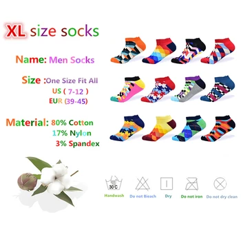 Ponožky pre Mužov Invisible Krátke Letné Ponožky Kvality Podnikania Bežné jar Farba Česanej bavlny Loď Ponožky