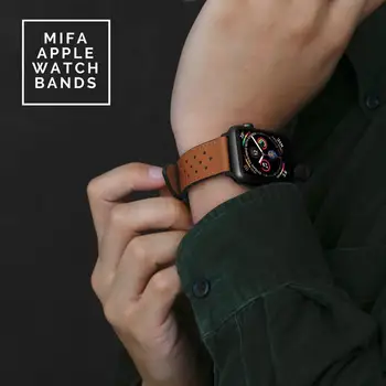 Popruh pre apple hodinky kapela 44 mm/40 mm 42mm 38mm apple hodinky iwatch pulseira 5/4/3/2/1 pravej Kože watchband Príslušenstvo