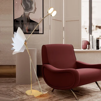 Post-moderné Flamingo stojacie Lampy Nordic Jednoduché Stojace Lampy Obývacia Izba, Spálňa Domova Poschodí izba Svetlá