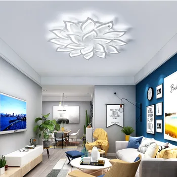 Postmoderných atmosférických LED obývacia izba stropné svietidlo jednoduché spálňa štúdia lampa teplé javorový list tvarované osvetlenie zariadenie LB1226