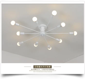 Postmoderných star tvar stropné lampy, obývacia izba, spálňa štúdia luster 6 8 10 vedúci objímky E27