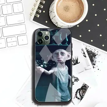 Potter film Dobby Telefón Prípade Tvrdeného Skla Pre iPhone 12 pro max mini 11 Pro XR XS MAX 8 X 7 6 6 Plus SE 2020 prípade