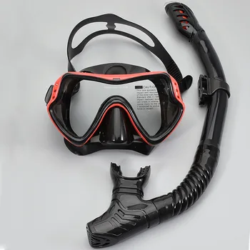 Potápačská Maska Potápačské Okuliare Okuliare Profesionálne Potápanie Snorkels Šnorchlovanie Okuliare, Anti Fog Plávanie Jednoduché Dych Skúmavky Sada