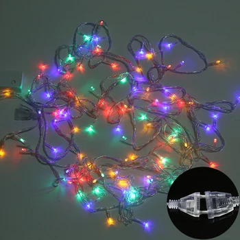 Pouličné LED Girlandy Vianočné Osvetlenie Vonkajšie 10M String Rozprávkových Svetiel EÚ a USA Plug LED Osvetlenie, Výzdobu Na Svadobné Nový rok Party