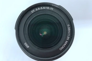 POUŽÍVA Sony DT 18-70 mm f/3.5-5.6 Aspherical ED Štandardný Zoom, Objektív Sony Alfa Digitálny SLR Fotoaparát