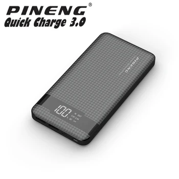 Power Bank PINENG PN 961 10000 20000 mah Dual USB Portable Power Banky, Rýchle Nabitie Bezdrôtový Solárne / Doprava z Moskvy