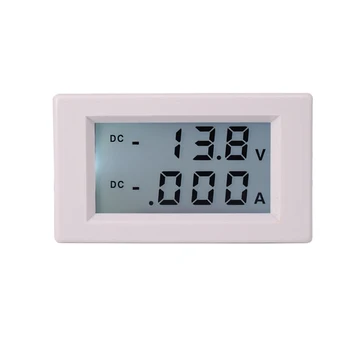 Pozitívne a negatívne Napätie ammeter digitálny displej LCD Nabíjania a vybíjania obojsmerné meranie multimeter AC220V Dodanie
