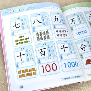 Pozrite Sa Na Obrázok Gramotnosti Knihe Sa Deti Naučia Čínske Znaky Poznámky Pinjin Verzia Osvietenie Raného Vzdelávania Karty Knihy