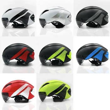 Požičovňa Aero TT prilby Cyklistické prilby preteky cestných MTB horský neoddeliteľnou triatlone bicykli helmu mužov Airo Krát Skúšania TT Cyklistické prilby