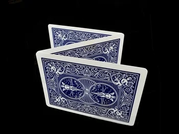 Požičovňa Double Red/Blue Späť Č Tvár, Hracie Karty, Harpúny, Paluby Poker Špeciálne Rekvizity zblízka Magické Triky pre Kúzelník