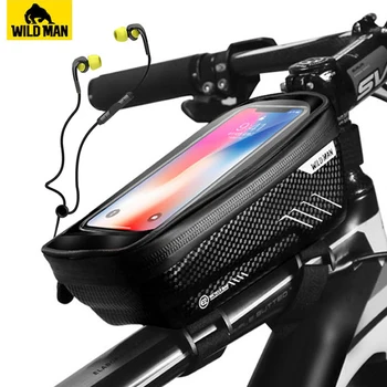 Požičovňa Držiaka Telefónu, Nepremokavé Cyklistické Mobilný Telefón Držiak na Stojan Mount pre iPhone X 8 7 6 Dotykový Displej Cyklistické tašky Rainproof TPU