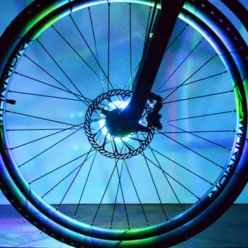 Požičovňa nočné svetlo hot kolesá na bicykli rozbočovače nabíjateľná kolies svetlá horský bicykel cestný bicykel príslušenstvo 4 farby