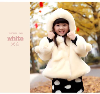 PPXX Plus Veľkosť Zimné Dievča Kožušinové Kabáty Bundy Snehu Deti Oblečenie Dole Parkas Deti Bunda Baby Kabát s Kapucňou Módne Hrubé