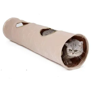 Praktické Mačka Tunel Pet Trubice Skladacie Hrať Hračka Krytý Vonkajší Mačiatko, Šteňa, Hračky pre Puzzle Výkone Skrýva Školenia
