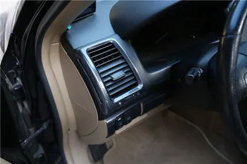 Pre 7. generácia Honda Accord 03-07 interiérové úpravy uhlíkových vlákien, centrálne riadenie výstupu vzduchu, výstroj, výbava pásy 10pcs