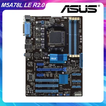 Pre ASUS M5A78L LE R2.0 AM3+ AMD 780L DDR3 Ploche Používa základné Dosky USB 2.0 AMD 32 gb SATA pc doska testované
