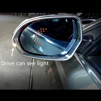 Pre Audi A6 RS6 4G C7 C7.5 S line 2013 2016 2017 2018 Bočné Zrkadlo indikátor dynamické blinker LED Šípku Signálneho Svetla