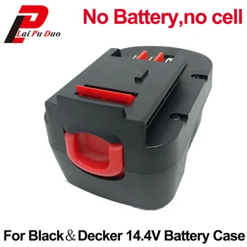 Pre Black&Decker 14,4 V Ni-CD Plastové Prípade (Bez batérie buniek) elektrický Nástroj Batérie HPB14, 499936-34, 499936-35, A144 Shell Kryt