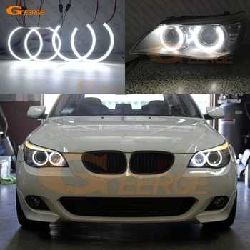 Pre BMW E60 E61 LCI 525i 528i 530i 535i 545i k550i M5 Ultra svetlé SMD LED Angel Eyes halo prstene, súpravy Deň Ľahkého Auta styling
