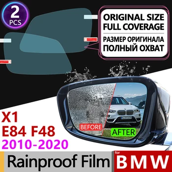 Pre BMW X1 E84 F48 2010~2020 Úplné Pokrytie Anti Fog Film Spätné Zrkadlo Rainproof Anti-Fog Filmy Príslušenstvo 2011 2016 2018