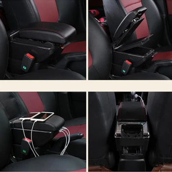 Pre Chevrolet Plachta Opierke Úložný Box Auto Kožený Interiér Auta-Styling Strednej Kontajner Obsah Obchodu Príslušenstvo Diely