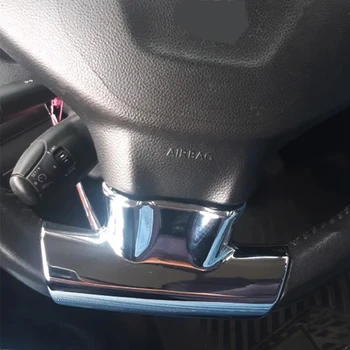 Pre Citroen Elysee Príslušenstvo 2016 2017 2018 Auto Panel Kryt Čalúnenie Volantu Prepnúť Tlačidlo Styling ABS Chrome