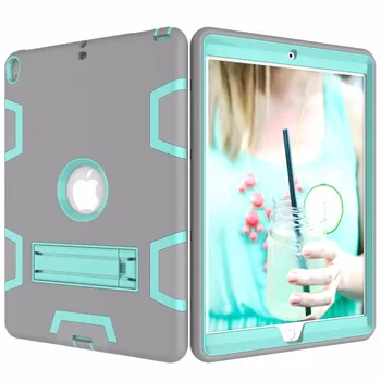 Pre Coque iPad Pro 10.5 Prípade Šok Absorpciu Brnenie Obranca Prípade Hybrid PC Robustný Silikónový Kryt pre iPad Vzduchu 3 Pro10.5 Tablet
