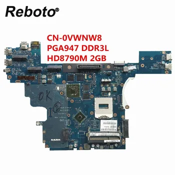 Pre DELL E6540 Notebook Doske CN-0VWNW8 0VWNW8 VWNW8 VALA0 LA-9411P PGA947 DDR3L HD8790M 2GB Testované Rýchlu Loď
