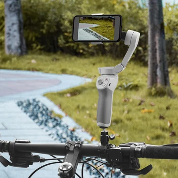 Pre DJI OM 4 Požičovňa Stojan Mini Kamery, Prenosné Gimbal Montáž na Motocykel Akcia Fotoaparát Bicykli jazda na Bicykli Jazda Držiteľov