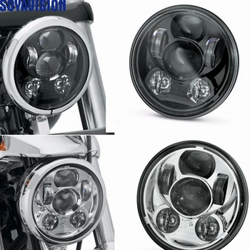Pre Harley 5-3/4. Motor Projektor LED Svetlomet Na Harley Street 500 XG750 FXDB FXDF 2016 Sportster 1200 Iron 883