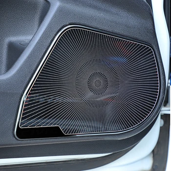 Pre Honda Civic 10. 2016-2020 Nerezové Dvere Auta Panel Reproduktor Podložky Reproduktorov Kryt Výbava Rám Nálepky Tvarovanie Príslušenstvo
