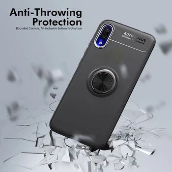 Pre Huawei Honor 9X Pro Prípade Honor9 X podnikanie S prst prsteň Magnetizmus Držiak Telefónu Zadný Kryt Na Huawei Honor 9X Coque
