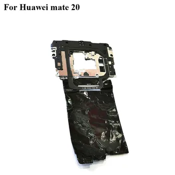 Pre Huawei Mate 20 Zadný Rám púzdro kryt na základnej Doske a WIFI anténa S NFC diely Pre Huawei Mate20 HMA-ALOO
