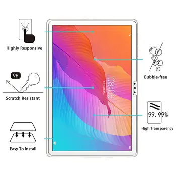 Pre Huawei MatePad T10S 2020 Screen Protector, Tablet Ochranný Film Anti-Scratch Tvrdeného Skla pre Huawei MatePad T10S 2020