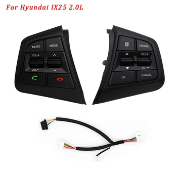 Pre Hyundai CRETA ix25 2.0 L Tempomat Tlačidlo Upravené Vyhradená multifunkčného Volantu Tlačidlo Bluetooth Telefón